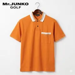 Mr.JUNKO GOLF ミスタージュンコ 半袖ポロシャツ M 綿100%のサムネイル