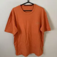 PAPAS パパス　オレンジ　半袖　Tシャツ　ロゴのサムネイル
