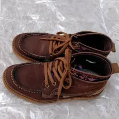 VANS 25cm スエード チャッカブーツ ネイティブ柄 ブラウンのサムネイル