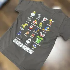 スーパーマリオ　新品タグ付き　120㌢　半袖シャツ