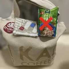 カルディ　食品　福袋の袋のみ　手ぬぐいエコバッグ
