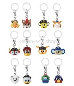 全12種 コンプリート プロ野球マスコット めじるしアクセサリー フィギュア Ｒ