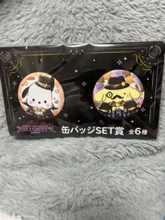 サンリオ ハロウィン缶バッジセット ポチャッコ ポムポムプリン