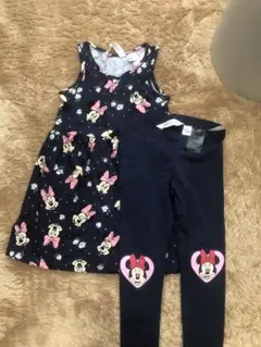 H&M ミニーマウス ドレスとレギンスセット