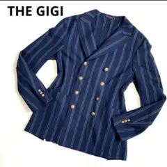 美品 THE GIGI ダブルブレスト サマー ジャケット 金ボタン 本切羽のサムネイル