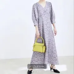 vis 花柄 ロングワンピースのサムネイル