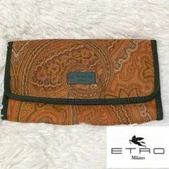 【美品】 ETRO ペイズリー 柄 ポーチ / ウォレットのサムネイル