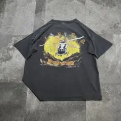 古着 90s USA製 シングルステッチ ロサンゼルス消防局 フェード Tシャツ