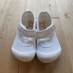 【美品】はだしっこ　上履き　17.5センチ　ムーンスター