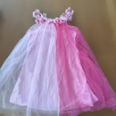SHEIN ピンク チュールドレス 8Y