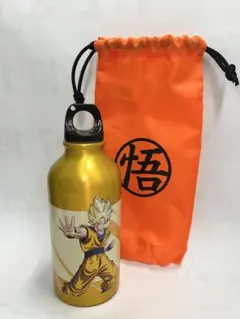 ドラゴンボールZ アルミボトル ナイロン製巾着付き