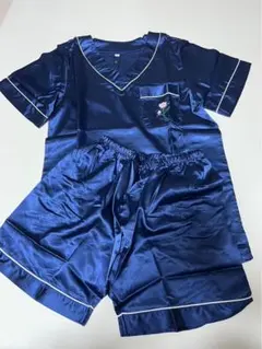 パジャマ レディース 上下 セット 半袖 寝間着 前開き ルーム ウェア