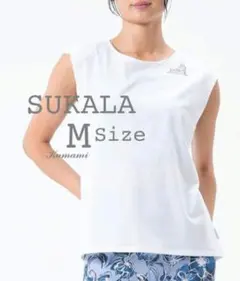 ラバ【SUKALA】バッククロスプリントTシャツ/M　未使用品