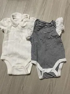ベビーギャップ2枚セット　0〜3ヶ月　ロンパース