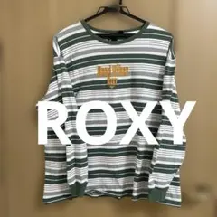 Roxy ストライプ ロングスリーブ Tシャツ