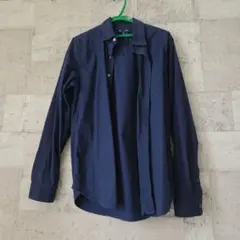 Gap 長袖シャツ ネイビー スリムフィット Mのサムネイル
