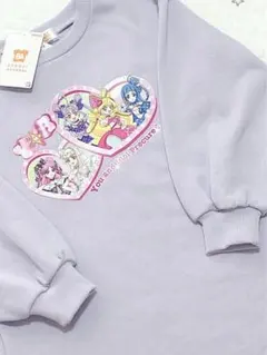 新品 キミとアイドルプリキュア トレーナー 裏毛120cm