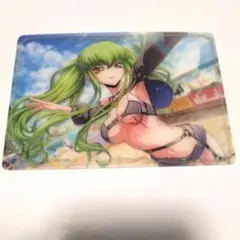 コードギアス クリアカード ブロマイド トレカ カード C.C. ②