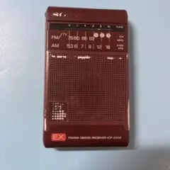 レアカラー　SONY ICF-EX35 FM/AM 2バンドラジオ 本体のサムネイル