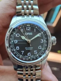 ★【美品】Oris　ビッグクラウン　ポインターデイト　自動巻きのサムネイル