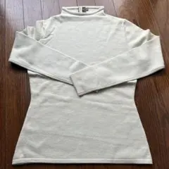 Calvin Klein セーター ボトルネック グリーン 春色　アンゴラ混