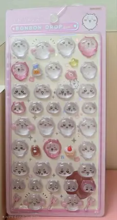 ✨ボンボンドロップ キャラクターシール ✨ ♥️ちぃかわ♥️