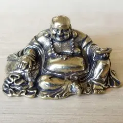 A61　布袋様　七福神　布袋尊　真鍮製　風水 幸運　金運　財運　オブジェ　置物のサムネイル