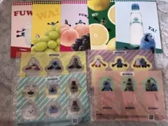 セブンイレブン限定 パペットスンスン ノート ブックマーカー コンプリートセット