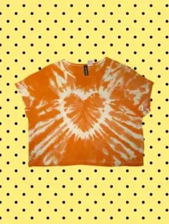 DIVIDED ハート型Tシャツ