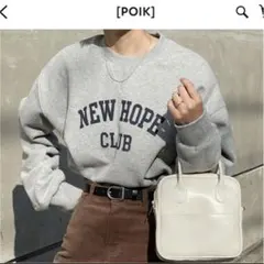 NUGU POIK ハンドバッグ　ホワイト