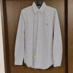 【美品】Ralph Lauren チェック柄長袖シャツ XS