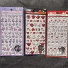 【新品未使用】ボンボンドロップシール 3Dシール　ベイマックス　ヤングオイスター