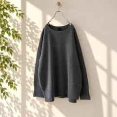 セオリーリュクス⁑AULLI CHIAROクルーネックサマーニット ブルー 38