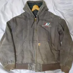 【希少2XL 雰囲気◎】 カーハート 襤褸 フェード アクティブジャケット