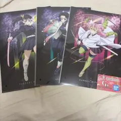 鬼滅の刃　一番くじ　ポスター　栗花落カナヲ　甘露寺蜜璃 3点セット