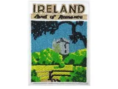 アイルランド 刺繍パッチ 3.5インチ