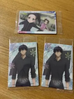 メダリスト　ウエハース　狼嵜光　結束いのり　夜鷹純　３枚セット