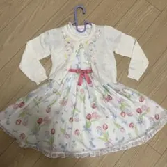 花柄ワンピース 120cm 入学式　メゾピアノ