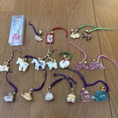 干支 キーホルダー まとめ売り ストラップ お守り 開運 十二支 セット