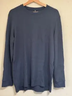 UNIQLO XL ダークブルー 長袖カットソー