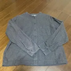 無印良品 起毛長袖ブラウス