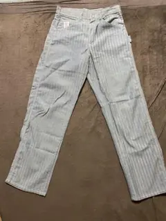 美品【POINTER】ポインター ヒッコリー　ペインターパンツ　USA製