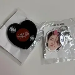 TREASURE カプセルトイ 喜怒哀楽 顔アクキー スマホグリップ　ハルト