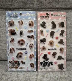 THE DOGぷくぷくジェリーシール　２セット