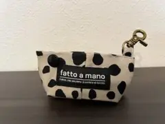 携帯ゴミ袋ケース　ハンドメイド　ダルメシアン柄
