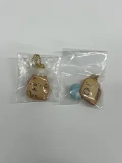 すみっコぐらし　ビスケットつきチャーム　しろくま　とかげセット