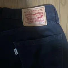 LEVI 505 ブラックデニム W30 L32