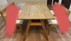 1/5まで　unico ADDAY アディダイニングテーブル