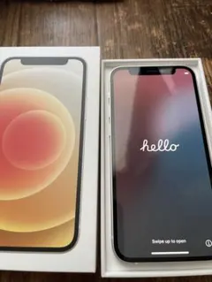 Apple iPhone12mini 64GB ホワイト 本体　86%