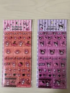 タイルシール　クロミ　マイメロ　2種　セット